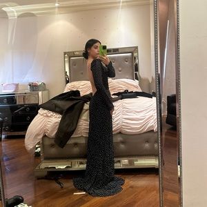 Reformation polka dot gown new with tags sold out everywhere